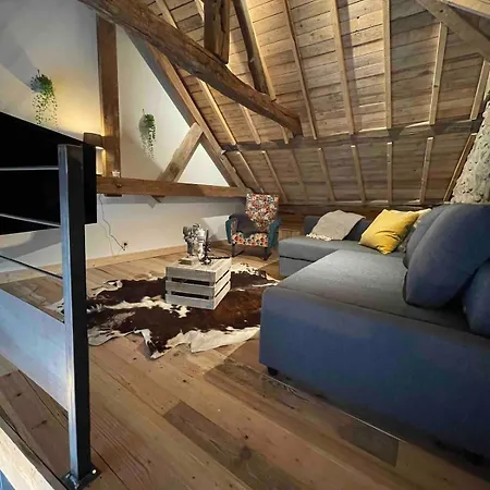 Loft Cosy, Bain A Bulle Et Garage Prive Ferienhaus Saint-Hubert